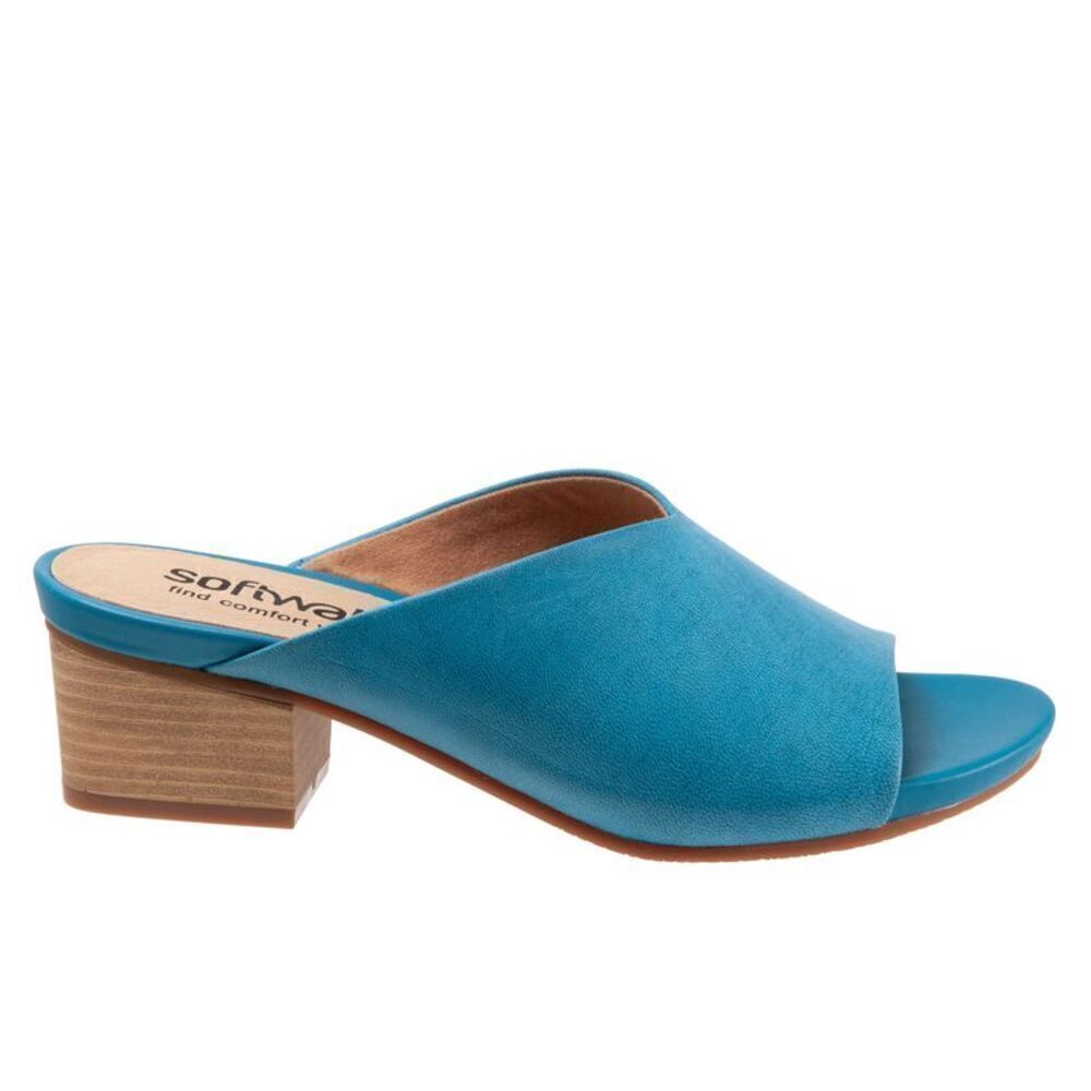 Softwalk Womens Parker Blue Shoes (NWT)